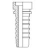 Perfect Circle - A0296 Male Tube Weld – Hosetail