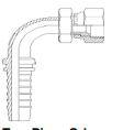 Perfect Circle - G0276 Komatsu Female Swivel – 90deg Hosetail