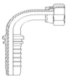 Perfect Circle - G0289 ORFS Female Swivel – 90deg Hosetail