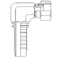 Perfect Circle - B0253 JIC Female Swivel – 90deg Compact Hosetail