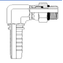 Perfect Circle - B0257 UNO Male Swivel – 90deg Compact Hosetail