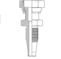 Perfect Circle - A0189 ORFS Female Swivel Field Attachable – Hosetail