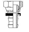Perfect Circle - A0617 BSPP Female Swivel – Push-lock Stem