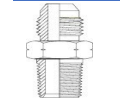 Perfect Circle - A3450 NPT Male – JIC Male