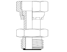 Perfect Circle - A8889 ORFS Male – ORFS Female Swivel