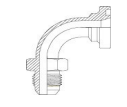 Perfect Circle - G5038 JIC Male – Code 61 Flange 90 Degree