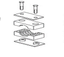 CC6 Single Tube-Clamp's