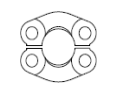 Perfect Circle - SFC61 Code 61 Split Flange Clamp