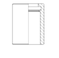 Perfect Circle - S-FR14 Stainless Steel R14 Teflon Ferrule