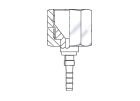 Perfect Circle - TST-JIF Two Piece Crimp JIC Female