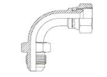 Perfect Circle - G5053 JIC Male – JIC Female Swivel 90 Degree Swept