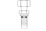 Perfect Circle - A0489G ORFS Female Swivel – Gates Hosetail