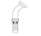 J0439G Code 62 Flange - Gates Hosetail