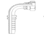 Perfect Circle - G02MMS Metric Multi Seal – 90 Degree Hosetail
