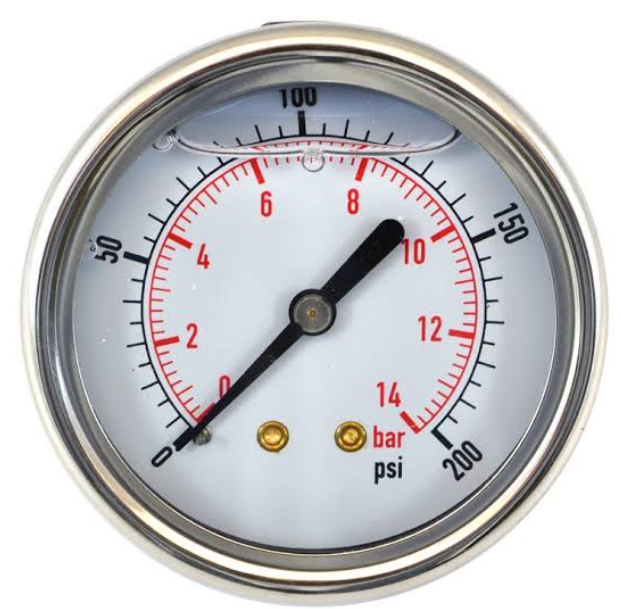 PG63B 63mm Pressure Gauge Bottom Entry