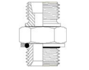 Perfect Circle - SA1065 BSPP Male – Metric Light Male Stainless Steel