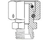 Perfect Circle - SA6567 Metric Light Male – Metric Light Female Swivel Stainless Steel