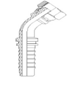 Perfect Circle - SJ0217 BSPP Female Swivel – Stainless Steel Hosetail